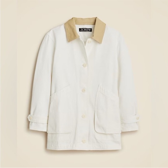 J. Crew Barn Jacket in canvas - Picture 2 of 7